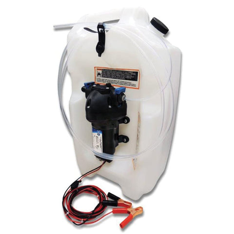 Flat Tank Jabsco 17860-2012 12V DC Engine Oil Changer System, 3.5 gallon