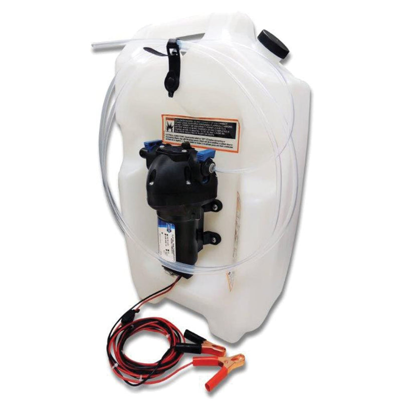 Flat Tank Jabsco 17860-2012 12V DC Engine Oil Changer System, 3.5 gallon