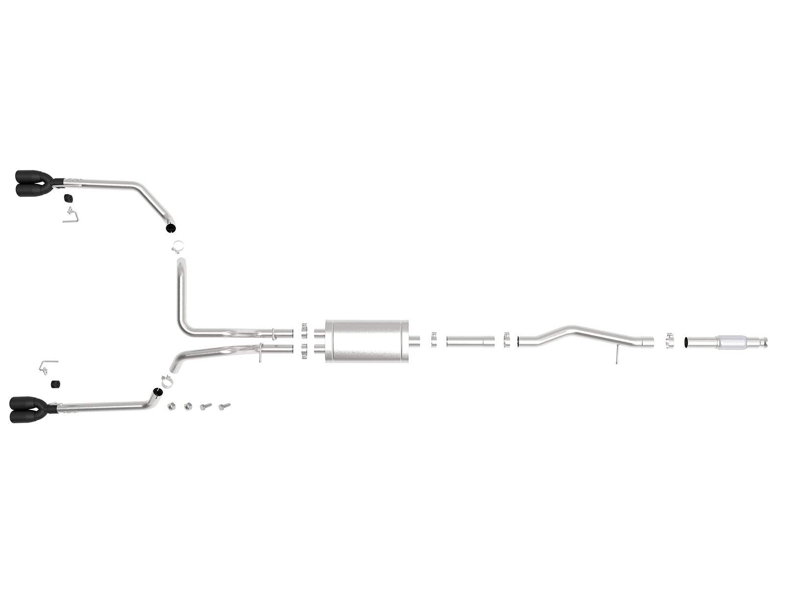 Vulcan Series aFe Power 49-34104-B Cat-Back Exhaust System