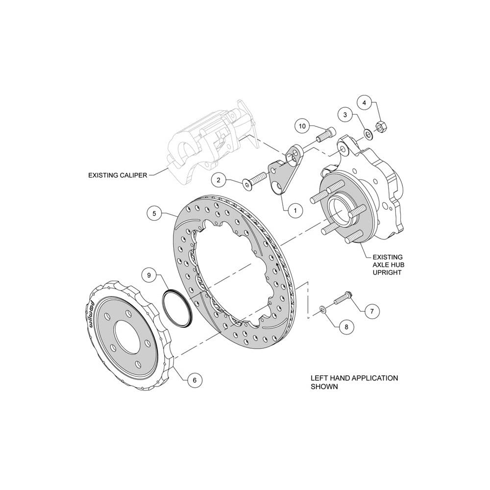 Rear Pro-Matrix Kit, Drilled