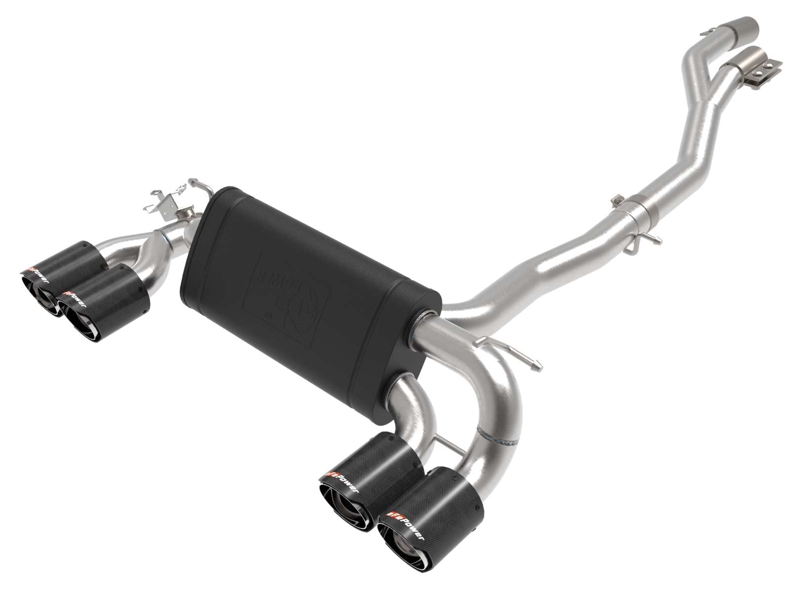 aFe Power 3 to 2-1/2 IN MACH Force-Xp Stainless Steel Cat-Back Exhaust System Fit BMW M2 Competition (F87) 19-21 L6-3.0L (tt) S55 49-36350-C
