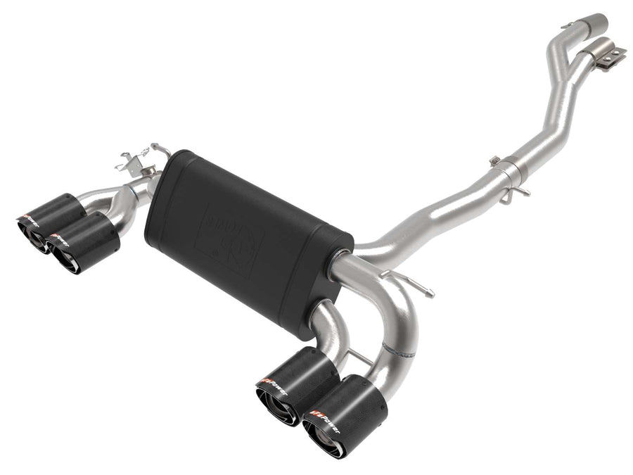 aFe Power 3 to 2-1/2 IN MACH Force-Xp Stainless Steel Cat-Back Exhaust System Fit BMW M2 Competition (F87) 19-21 L6-3.0L (tt) S55 49-36350-C