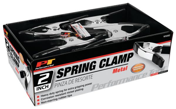 W5082 Performance Tool Multipurpose 2-Inch Metal Spring Clamp