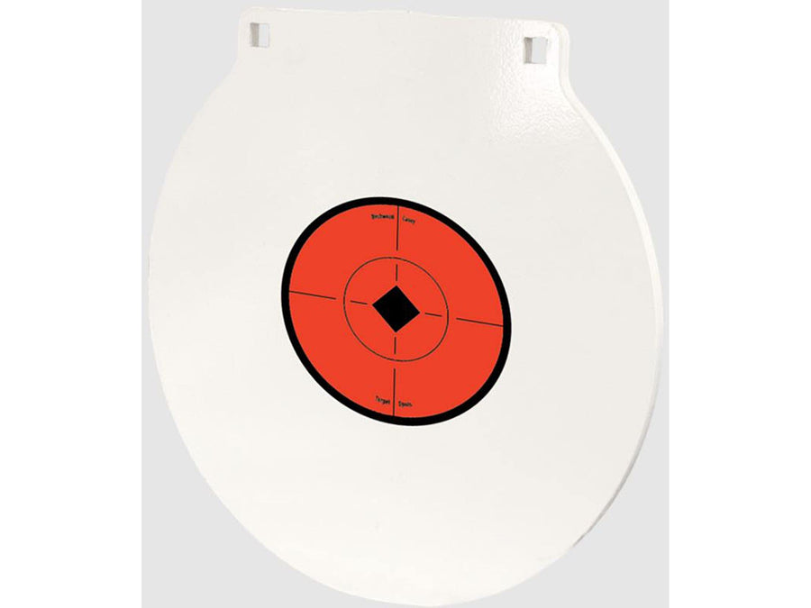 6" Round Plate/Birchwood Casey Made of 1/2" NM500 Steel