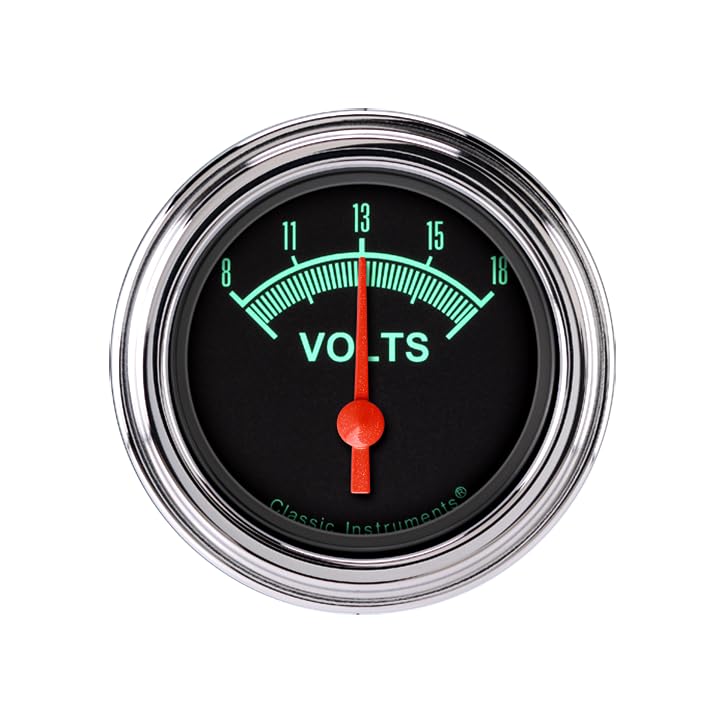 Instruments Classic GS30SLF G/Stock 2-1/8" Volt Gauge