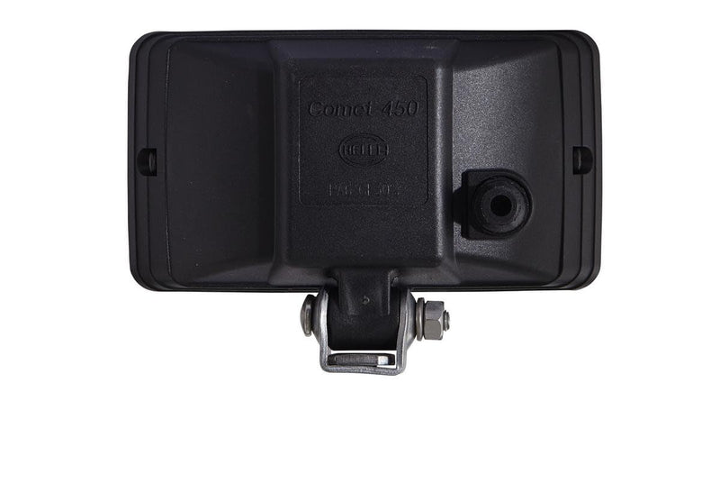 Hella Halogen-Front Fog Light 1NB 005 860-201 - Comet 450-12V - rectangular - mounting - Clear diffusing lens - Lens Colour: White - left/right