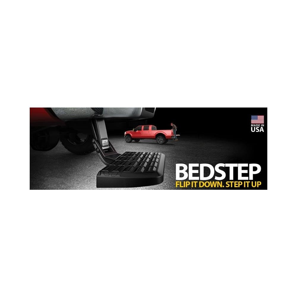 AMP Research RealTruck BedStep | 75314-01A | Fits 2014 - 2018 Chevrolet Silverado 1500 & GMC Sierra 1500; 2019 Chevrolet Silverado 1500 LD & GMC Sierra 1500 Limited