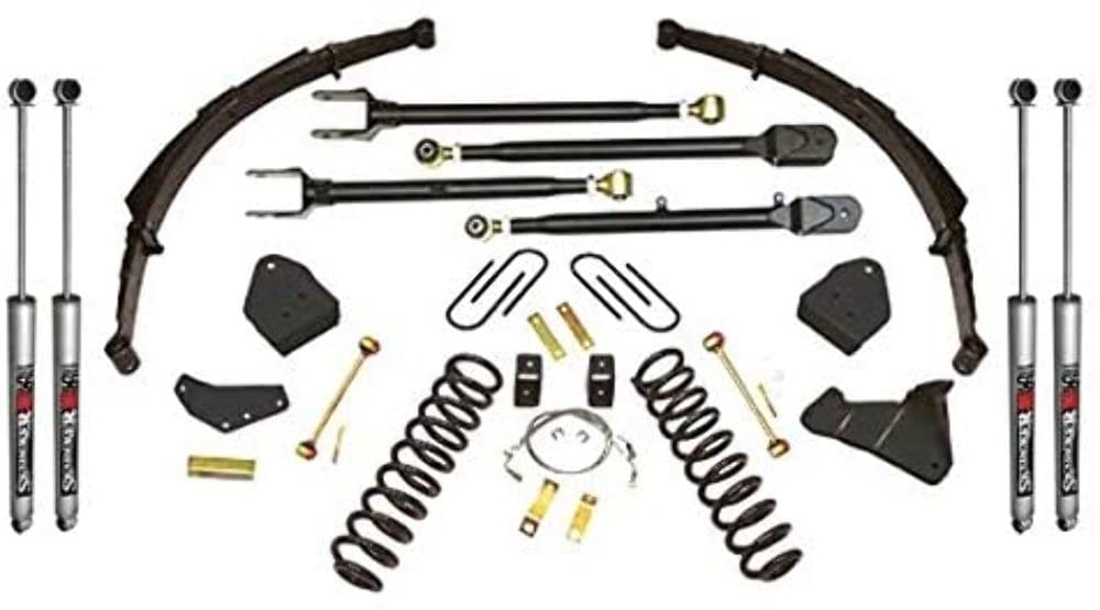 Suspension Lift Kit F86024KS-M Skyjacker w/Shock M95 Performance Shocks 6 in. Lift