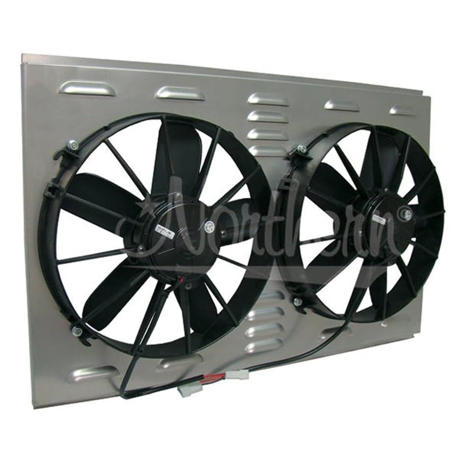 Z40082 Northern Dual High cfm 12" Electric Fan & Shroud
