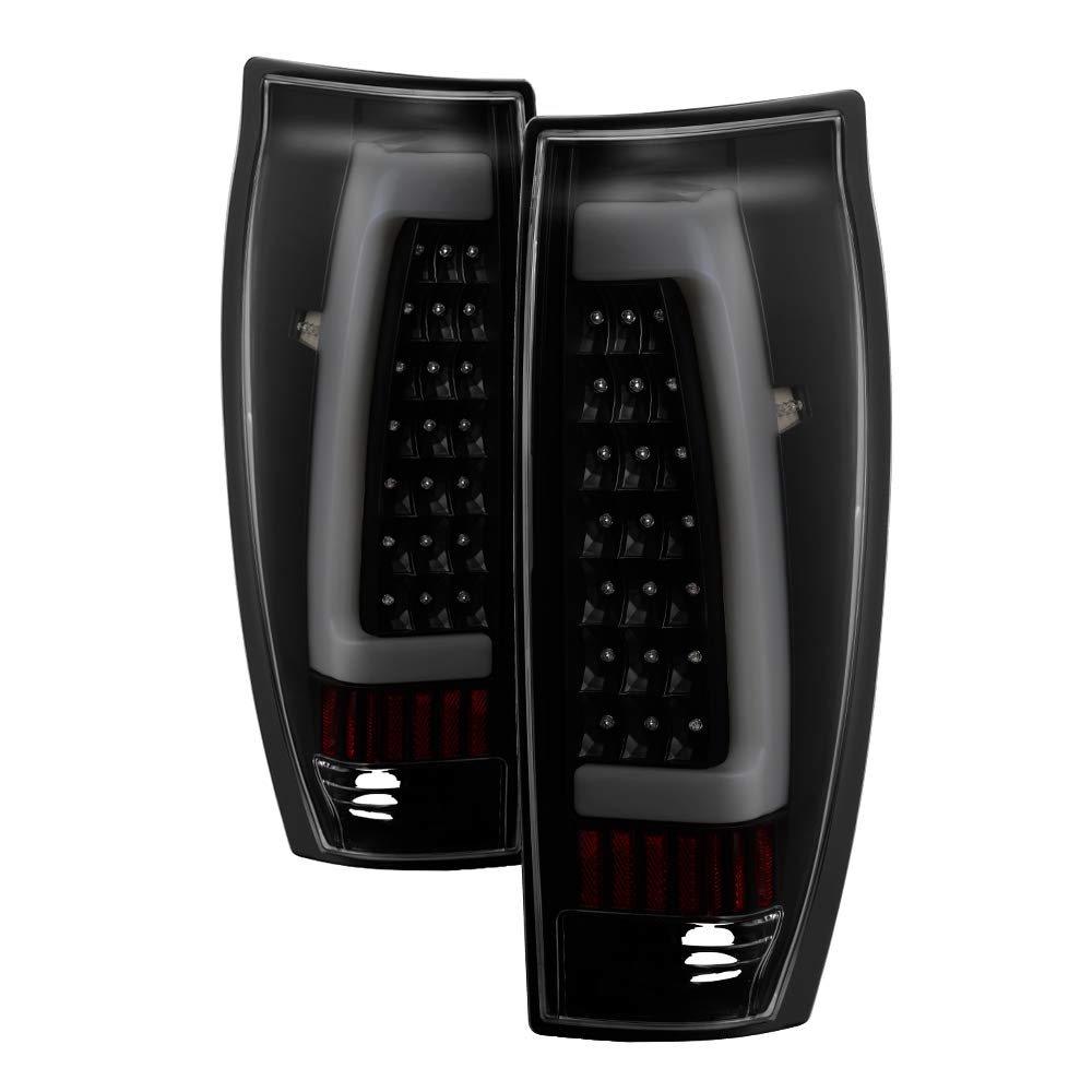 Chevrolet Avalanche xTune 02-06 LED Tail Lights - Black Smoke (ALT-ON-CAV02-LED-BSM)