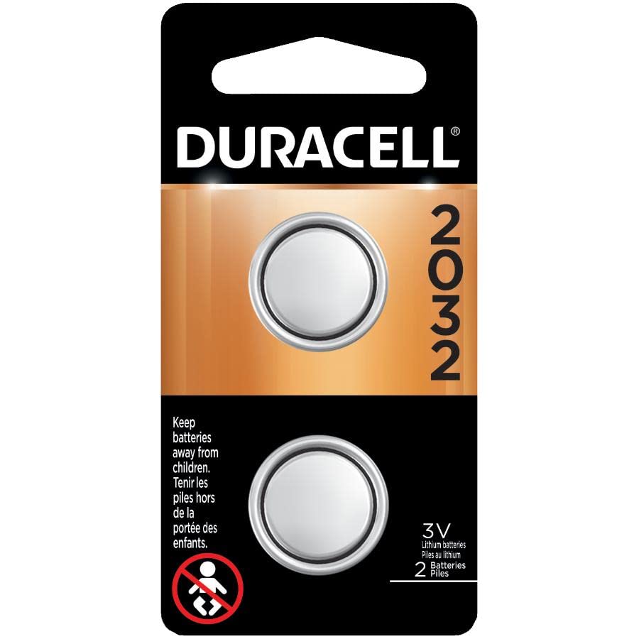 CR2032 DURACELL Coin Cell Lithium Home Medical Battery (Pack of 6)