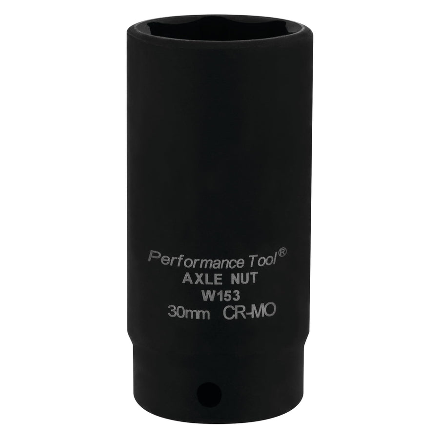 30mm Performance Tool W153 Front Wheel Drive Axle Nut Socket
