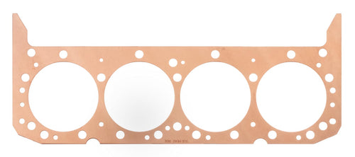 Cylinder Head Gasket, SCE Pro Copper, 4.060 in Bore, 0.050 in Compression Thickness, Copper, Small Block Chevy, Each