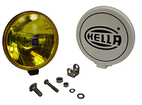 500 Series Hella Amber High Performance Universal Driving Lamp, Ideal for ATVs, Jeeps, 4x4s, SUV, UTVs, Trucks (Single Lamp only) / 005750512
