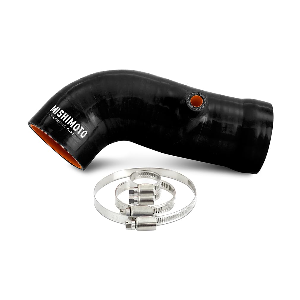 Mishimoto Induction Hose Silicone, Compatible with Subaru BRZ & Toyota GR86, 2022+, Black