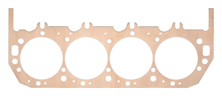 Cylinder Head Gasket, SCE Pro Copper, 4.520 in Bore, 0.062 in Compression Thickness, Copper, Big Block Chevy, Each