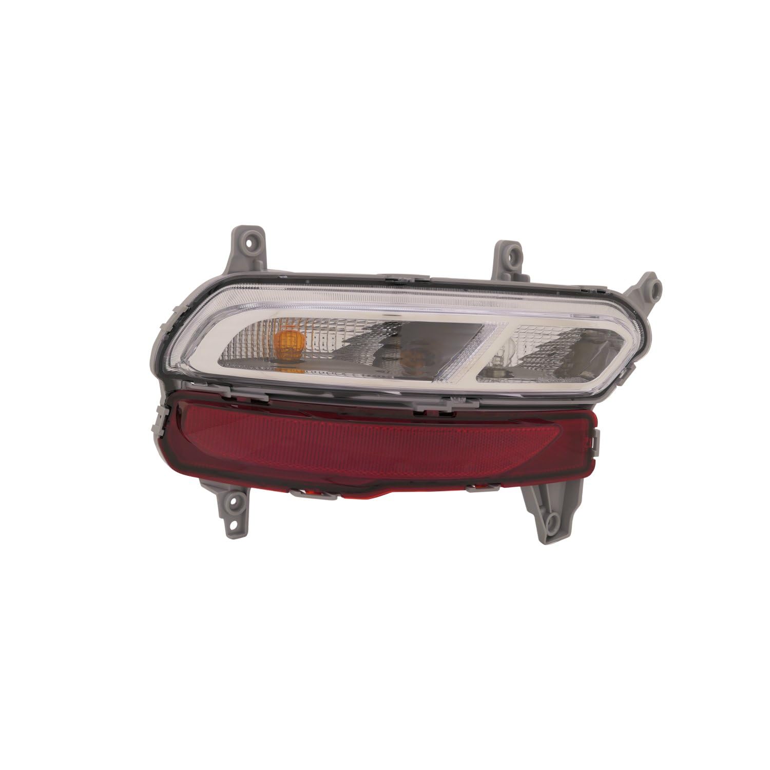 Back Up Light ACK For Kia Sport age 20-21 with Reflector ON Bumper Driver Side | DOT Certified 92405 D9700 | KI2882102