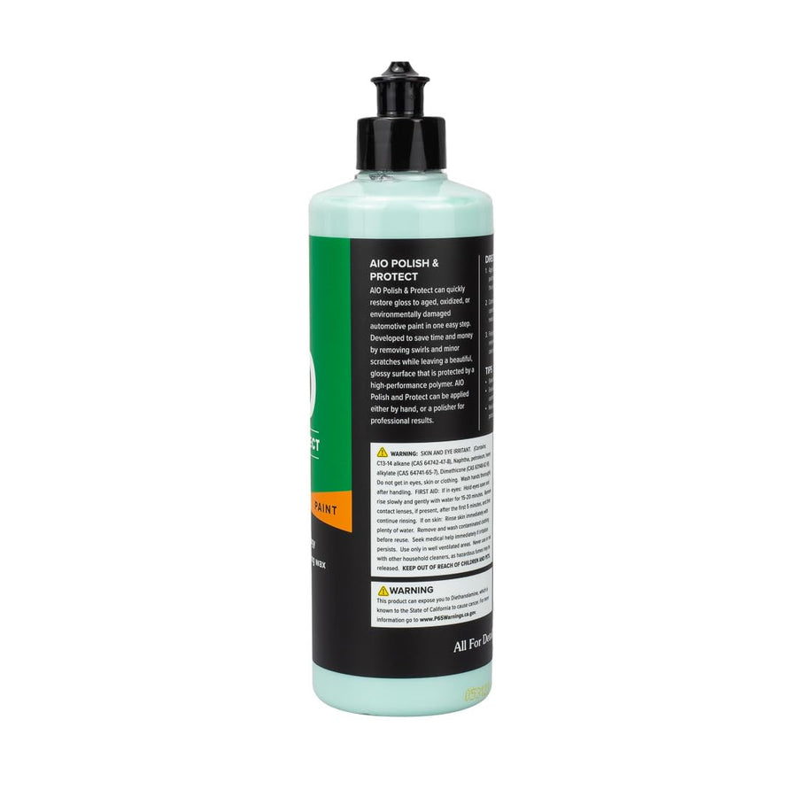 Maxshine Polish & Protect All-in-One, 16oz | Synthetic Polymer Formula, Removes Swirls & Oxidation, Gloss Finish | Paint Correction & Protection