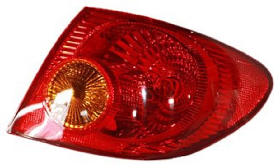 Right TYC Tail Light Assembly Compatible with 2003-2004 Toyota Corolla