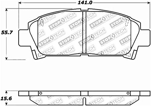 Sport Brake Pads StopTech 309.05820 with Shims