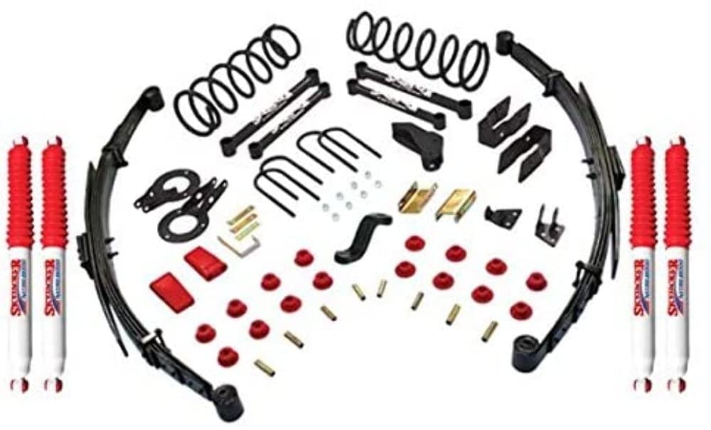 Suspension Lift Kit Skyjacker D4523KS-N w/Shock Nitro Shocks 5 in. Lift Suspension Lift Kit w/Shock
