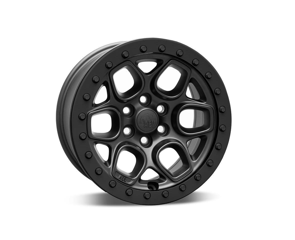 Satin Black AEV Beadlock Ring Kit M10 for AEV Borah & Crestone DualSport Wheels