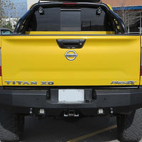 Fortis SteelCraft 76-24080 - Full Width Textured Black Rear HD Bumper