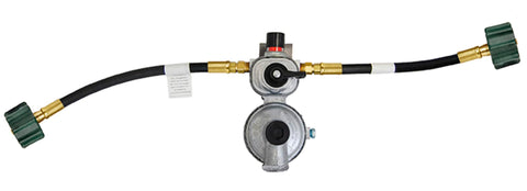 Marshall Excelsior AP Products MEGR-253P-PT24 2-Stage Excela-Flo Auto Change-Over Regulator - 1/4" INV x 3/8" FPT