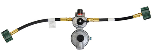 Marshall Excelsior AP Products MEGR-253P-PT24 2-Stage Excela-Flo Auto Change-Over Regulator - 1/4" INV x 3/8" FPT