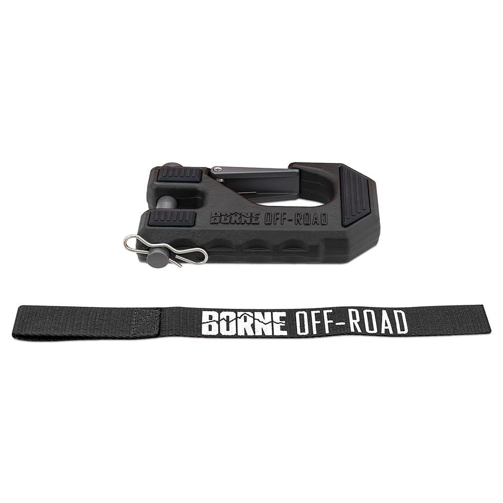 Hawse Fairlead Borne Off-Road Black