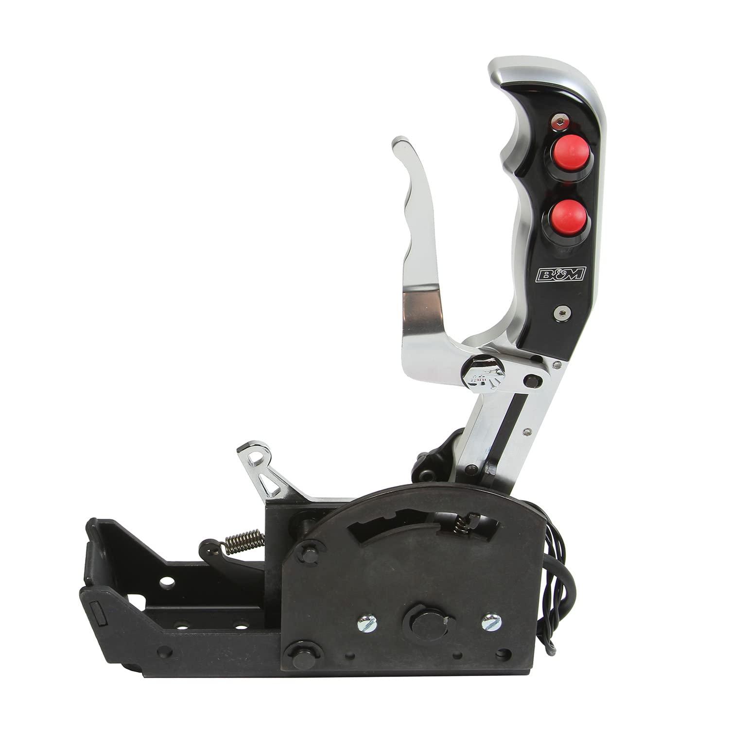 Automatic Gated Shifter B&M 81104 - Dual Button Magnum Grip Stealth Pro Stick - Two Tone
