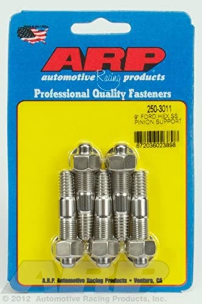 9" ARP 250-3011 Stainless Steel 6-Point Pinion Support Stud Kit