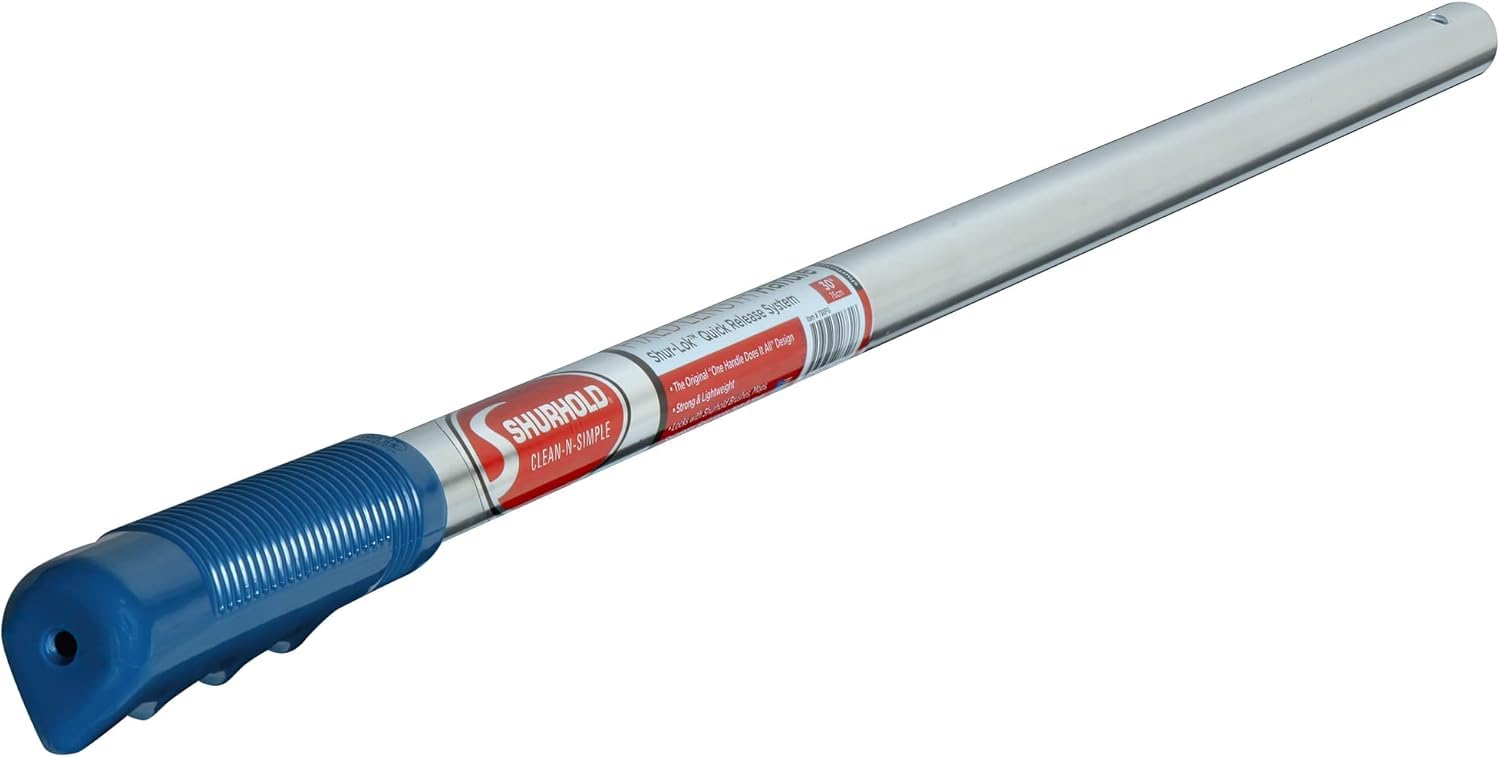 60" Fixed Length Handle w/Finger Grip Shurhold