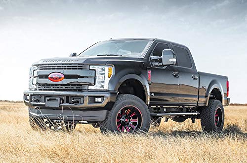 Black Fuel D621 HARDLINE Wheel with Painted and TPMS Compatible (22 x 10. inches /8 x 180 mm, -18 mm Offset)