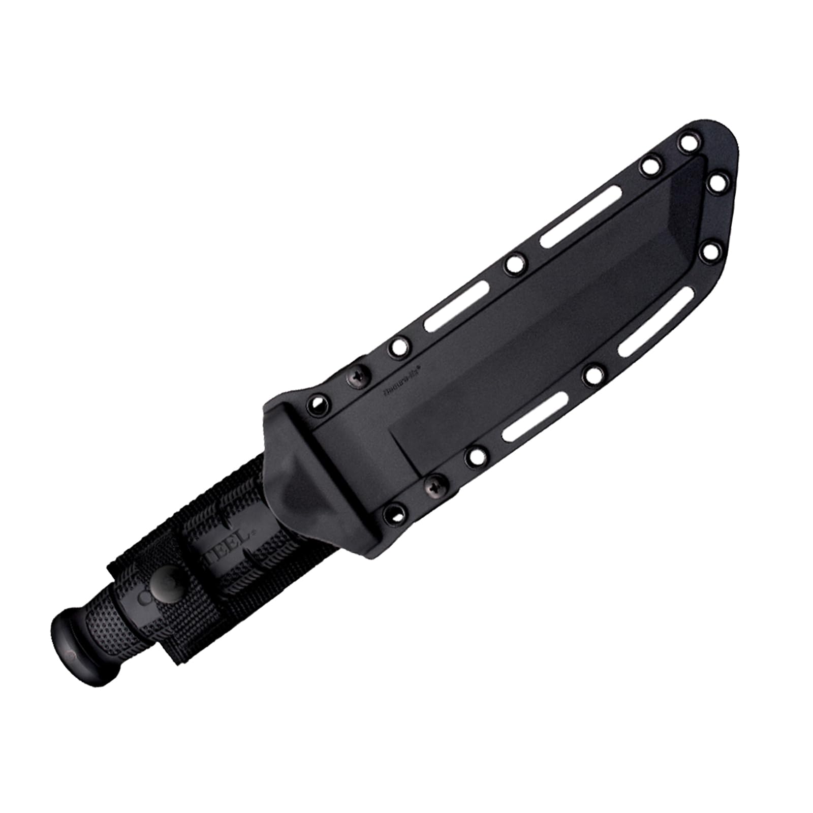 Leatherneck Cold Steel Tanto 7" German D2 Razor-Sharp Blade 5" Kray-Ex Durable Handle Tactical Military Knife w/Secure-Ex Sheath
