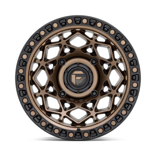 UTV Fuel D785 15X10 4X156 BRZ M-BLK-RING 00MM - D7851500A555