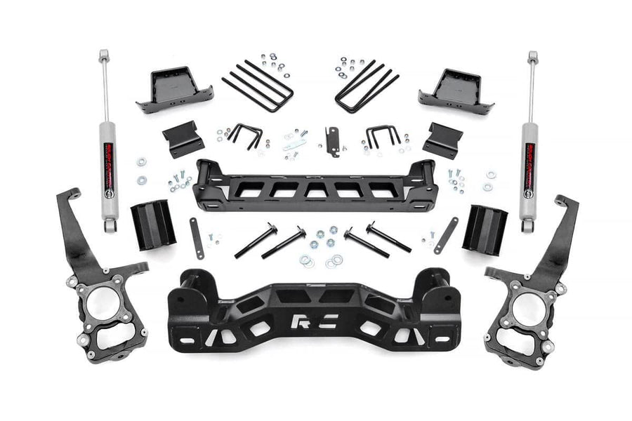 6" Suspension Lift Kit Rough Country for 2011-2014 Ford F-150 2WD - 57330