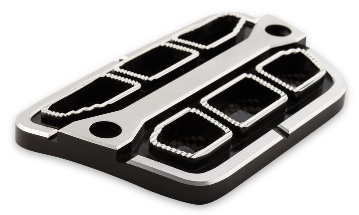 Muscle Cars Drake CA-180005-A Pedal Covers Billet Aluminum Automatic