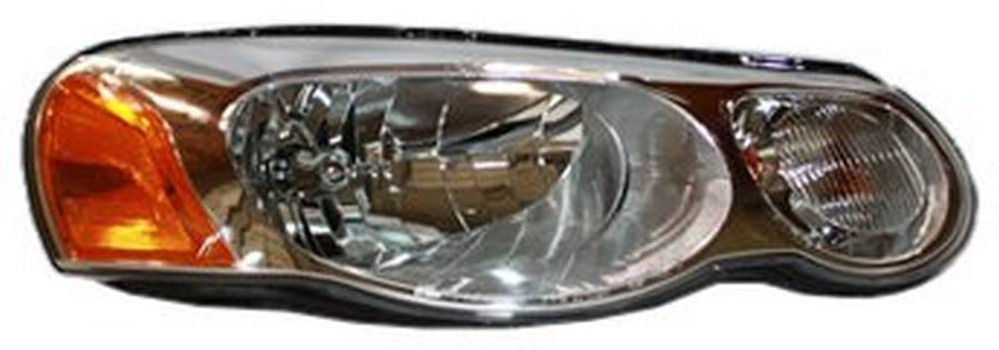Right Headlight Assembly TYC Compatible with 2004-2006 Chrysler Sebring Conv