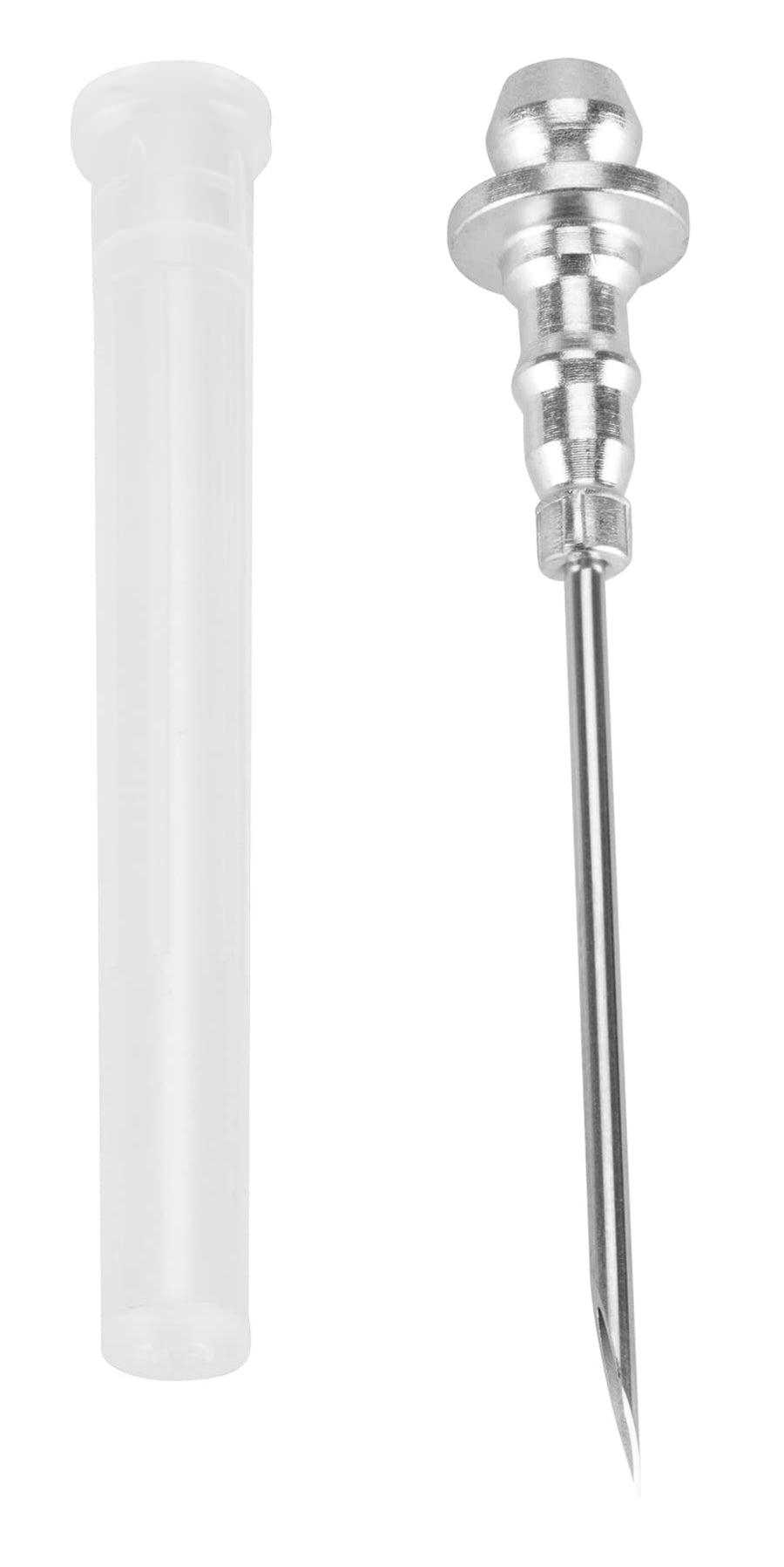 18 Gauge Performance Tool W54213 Tempered Stainless Steel Grease Injector Needle with Protective Cover for Hand Grease Guns