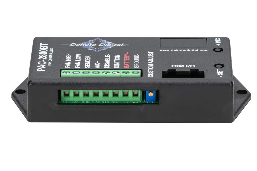 Dakota Digital Electronic Fan Controller PAC-2800BT 70 Amp with Bluetooth Control