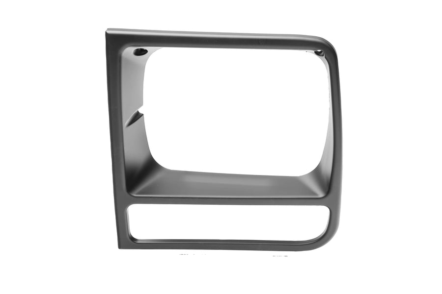 12419.17 | Omix-Ada | Headlight Bezel, Left, Black | OE Reference: 55055137 | Fits 1997-2001 Jeep Cherokee XJ