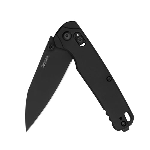 Bel Air Kershaw Pocket Knife, Made in the USA, 3.4 inch CPM MagnaCut Steel Blade, EDC Design, Duralock Locking Mechanism, Manual Folder, Pocketclip