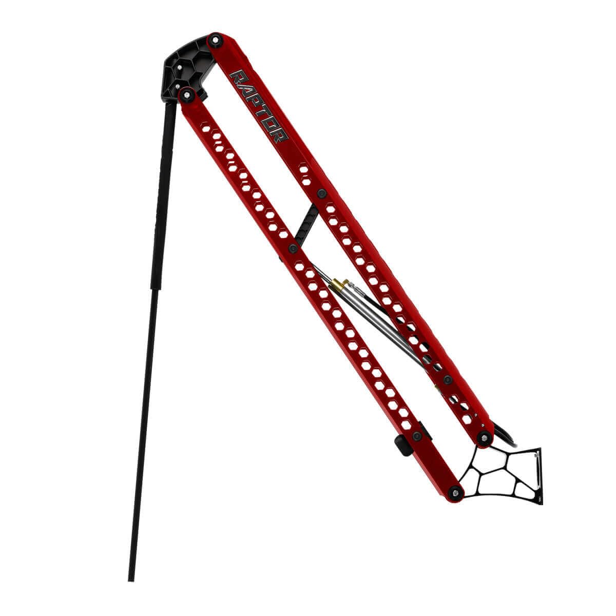 Minn Kota Shallow Water Raptor Anchor with Active Anchoring for Fishing Boats – 10 Ft., Red