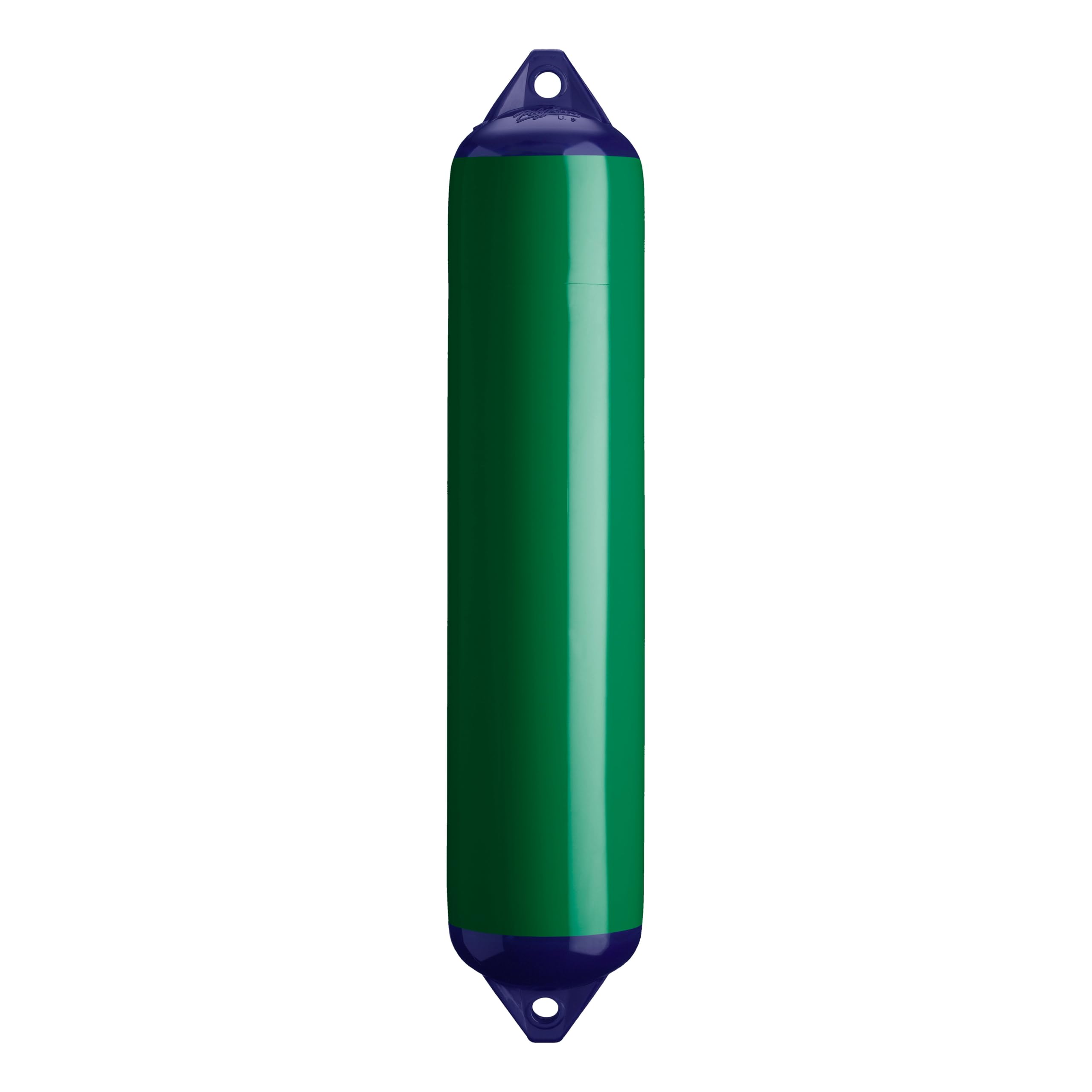 Polyform F-4 Standard Boat Fender F-Series - Forest Green Blue Ropehold