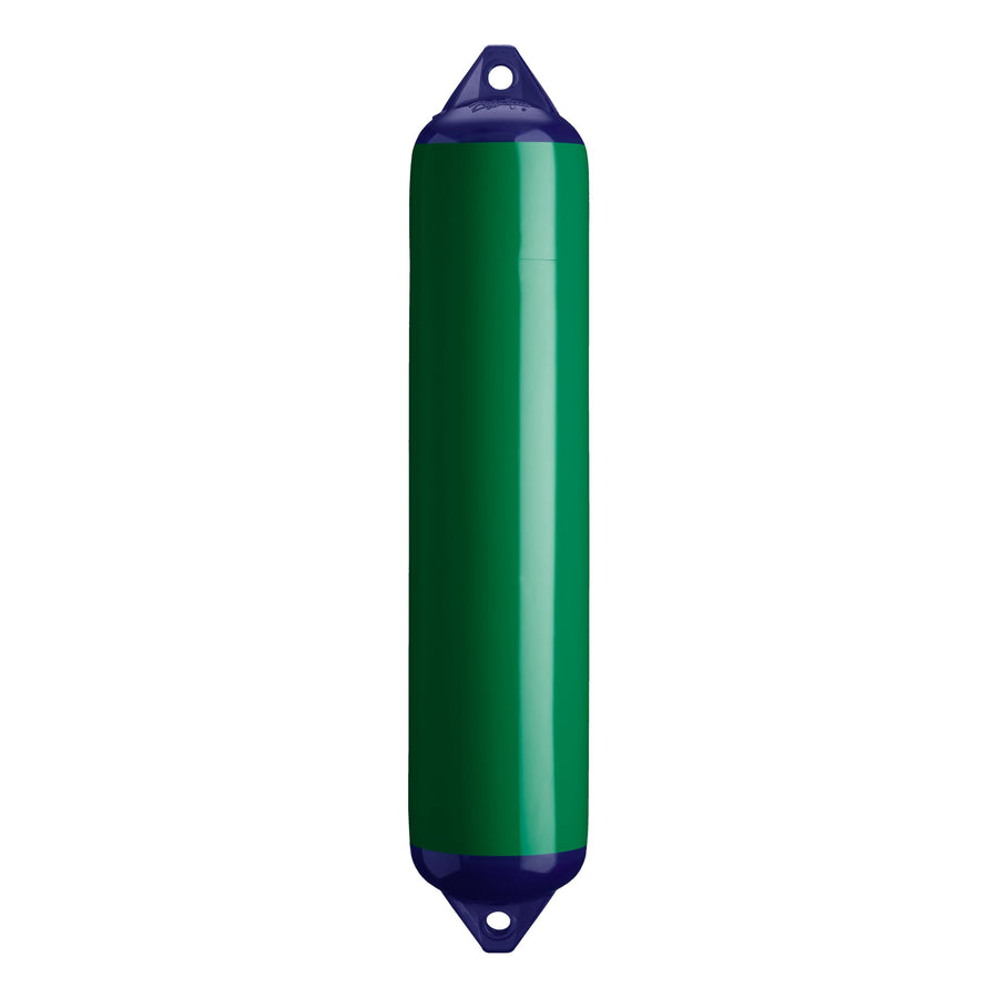 Polyform F-4 Standard Boat Fender F-Series - Forest Green Blue Ropehold