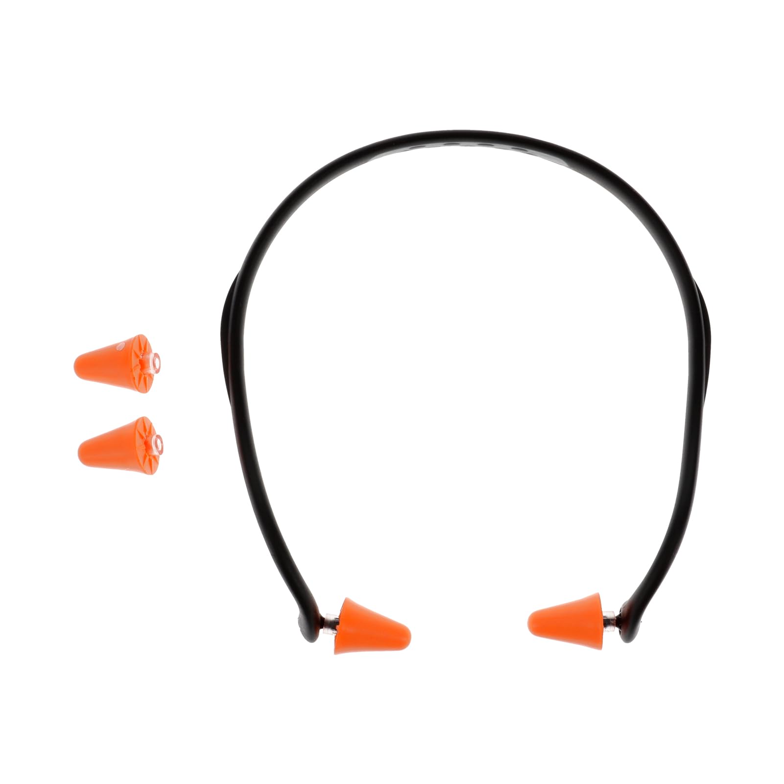 Walker's Earplug Band Pro-Tek 25dB NRR Passive Hearing Protection Shooting Hunting Soft Adaptable Foam Plugs w/Comfortable Neckband, Extra Pair of Ear Tips Included