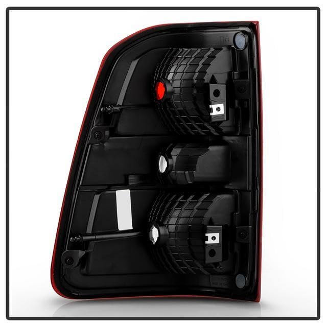 Dodge Ram 1500 Big Horn/Tradesman Halogen Chrome Bezel Red Len Tail Light - OE Right Spyder (CH2801221)