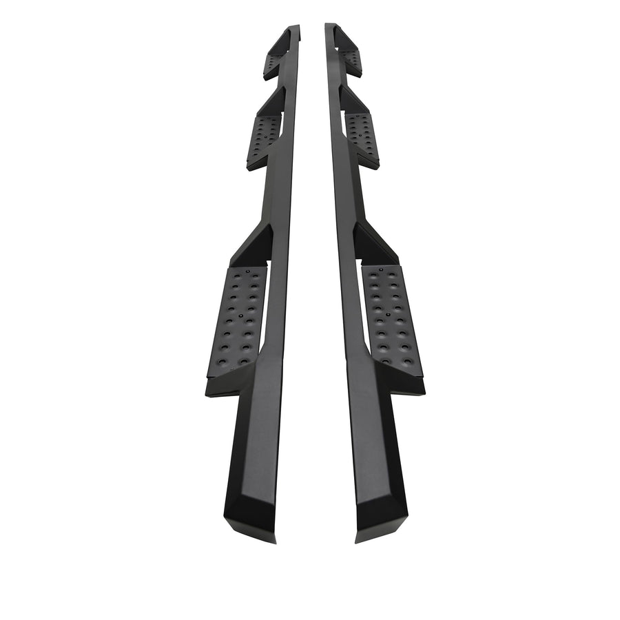 Westin HDX 56-534765 Drop Wheel to Wheel Nerf Bars fits 2020-2025 Silverado Sierra 2500 3500 Crew Cab 6'5" Bed Textured Black Pair