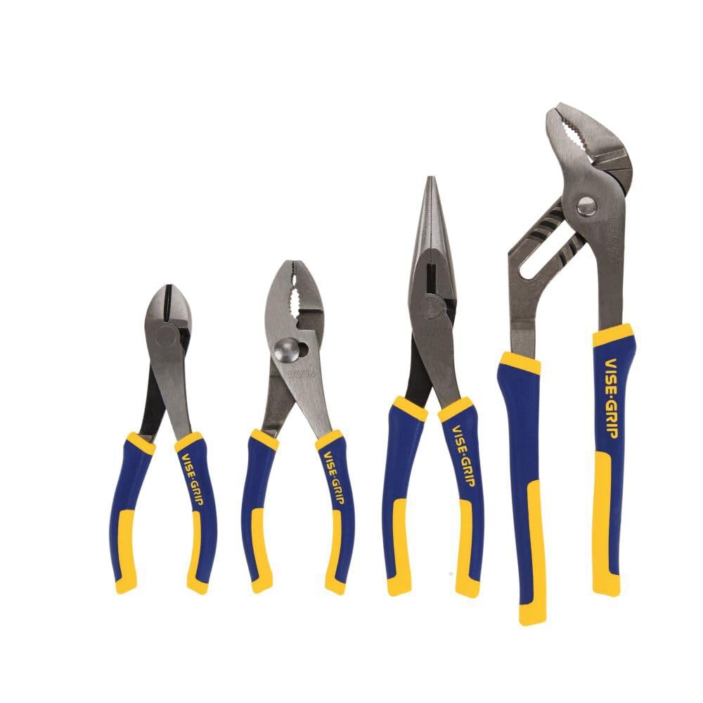 Pliers Set IRWIN VISE-GRIP, 4-Piece (2078707), Blue